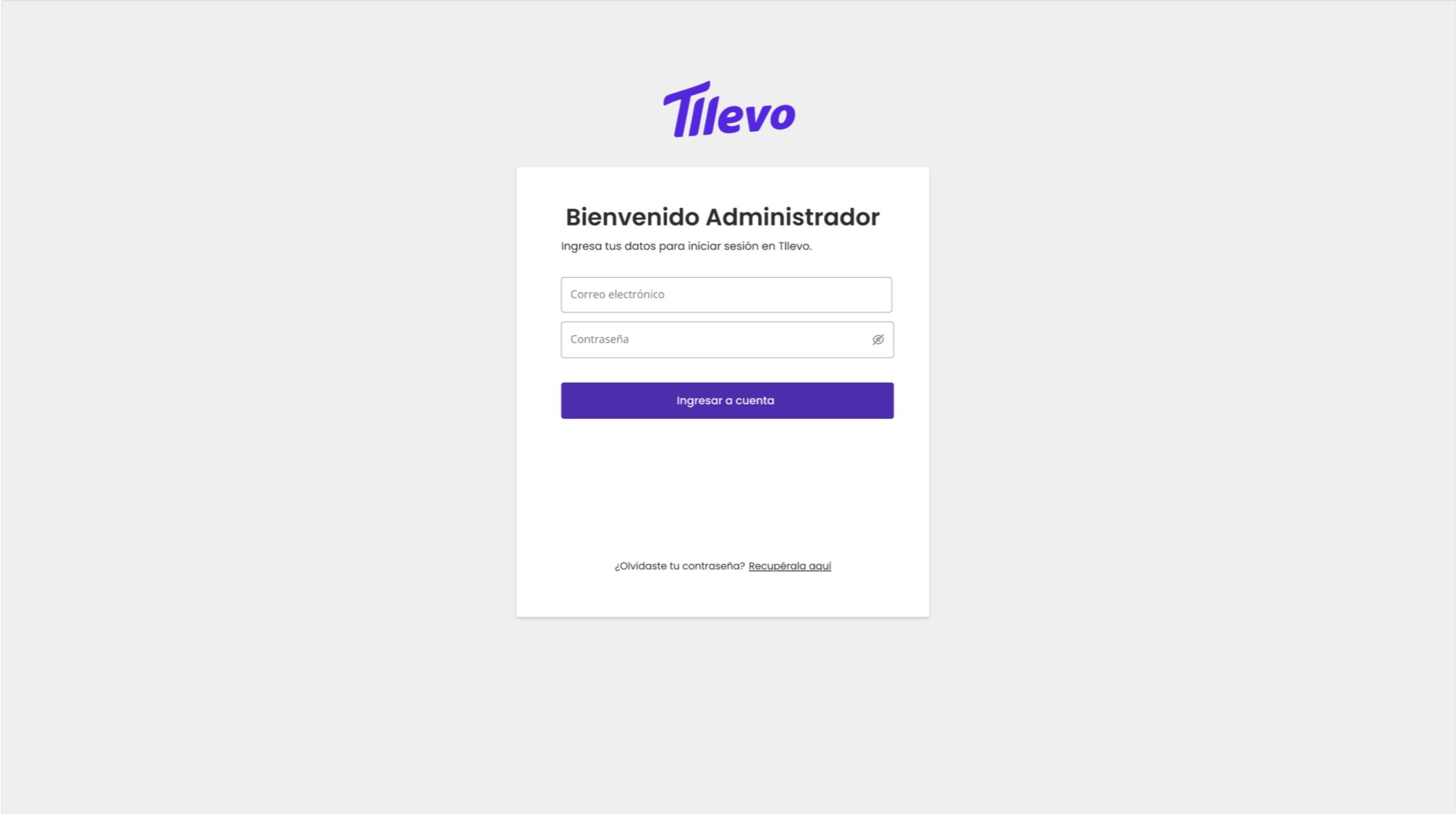 Tllevo Administrativo